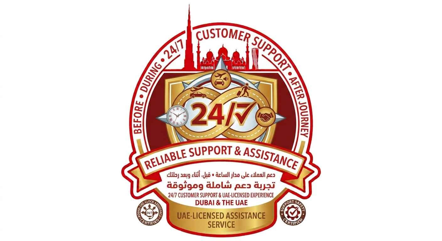247 customer support before, during and after your journey