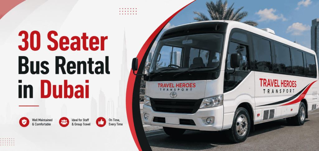 30 seater bus rental in dubai