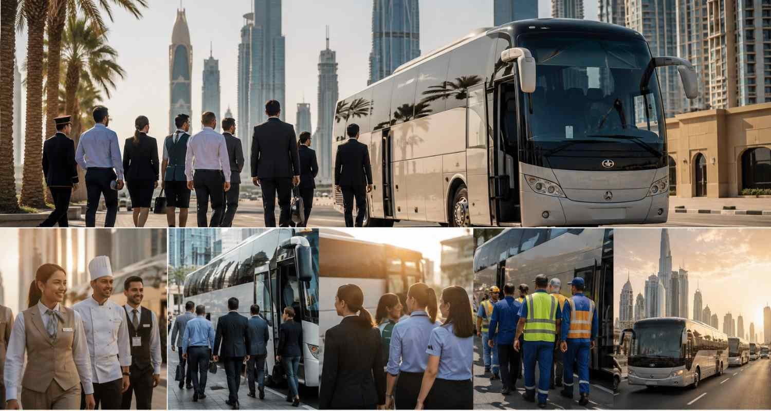 luxury bus rental dubai
